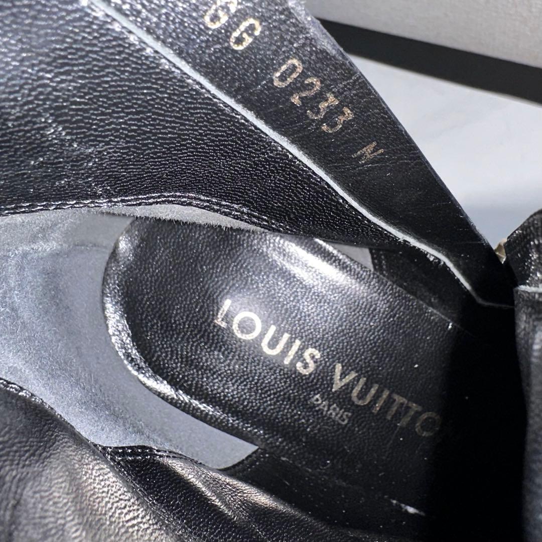 ルイヴィトン シェイクライン LV 厚底 アンクルショートブーツ