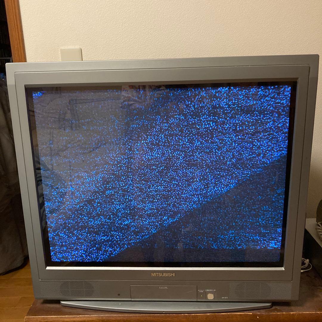 MITSUBISHI ブラウン管テレビ29型 - メルカリ