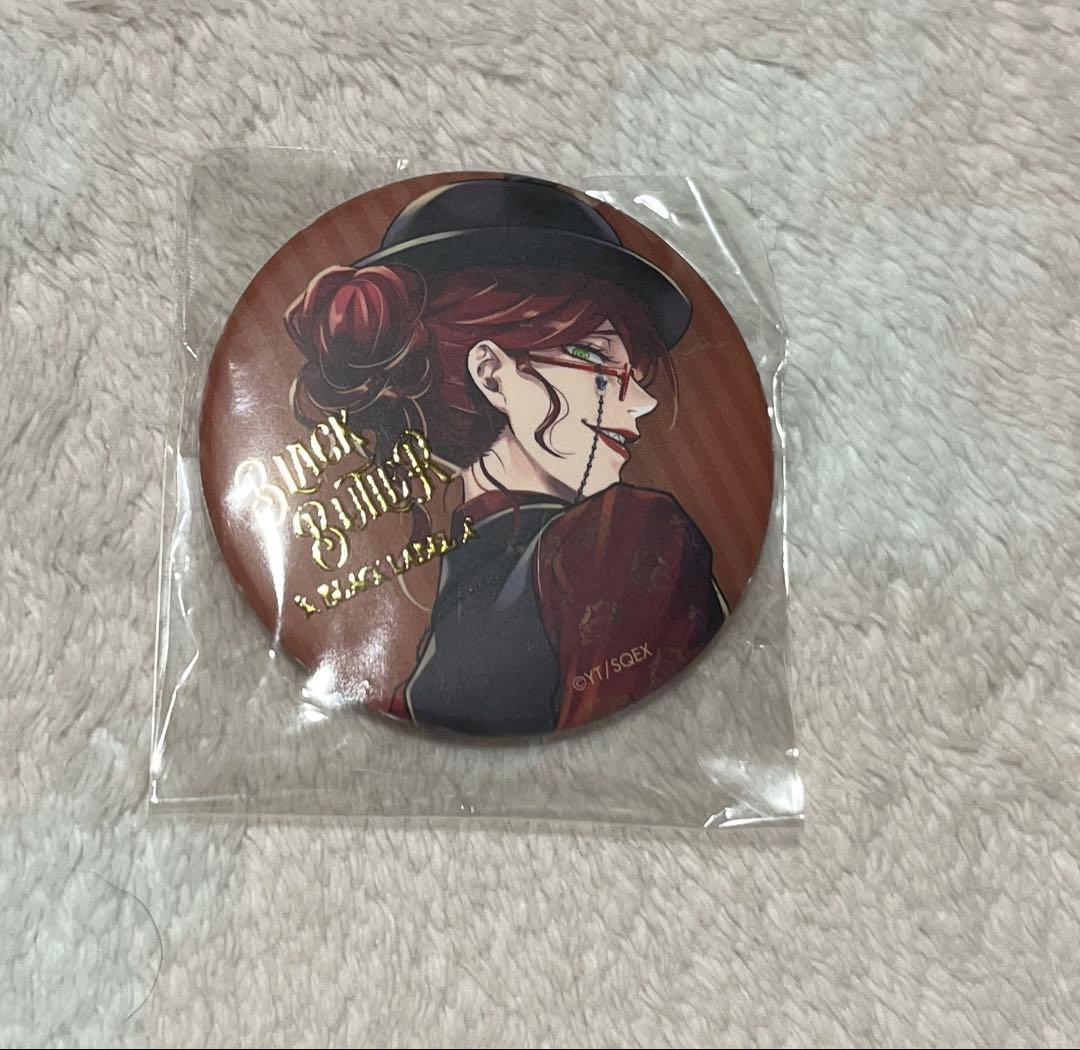 黒執事 ビタラビカフェ グレル 缶バッジ - メルカリ