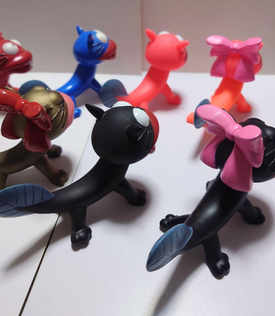 天才バカボン ウナギイヌ ウナギ犬 開運ソフビフィギュア8種 赤塚