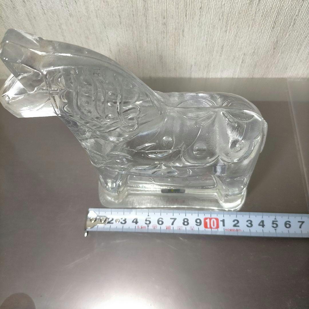 ひなすけ様専用 スウェーデン製 クリアガラス馬のオブジェ