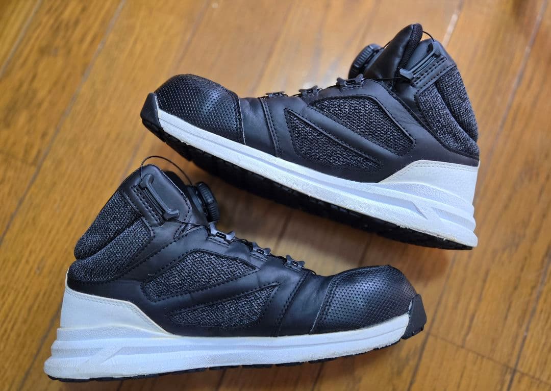 ​【即購入&値引OK】MIZUNO 安全靴 24.5cm Boaダイヤル式