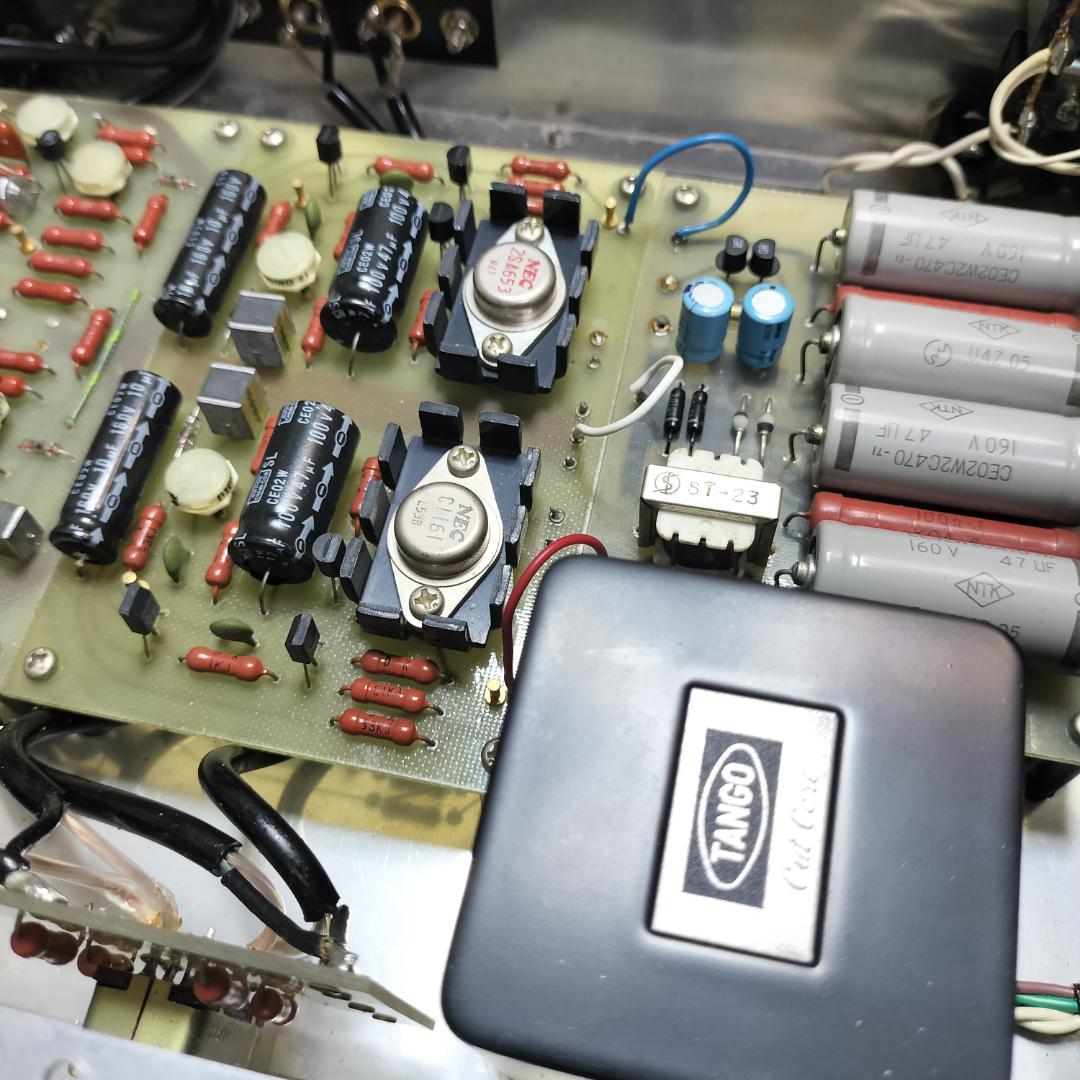プリアンプ / 自作 フォイコライザー TANGO 2SA653 2SC1161