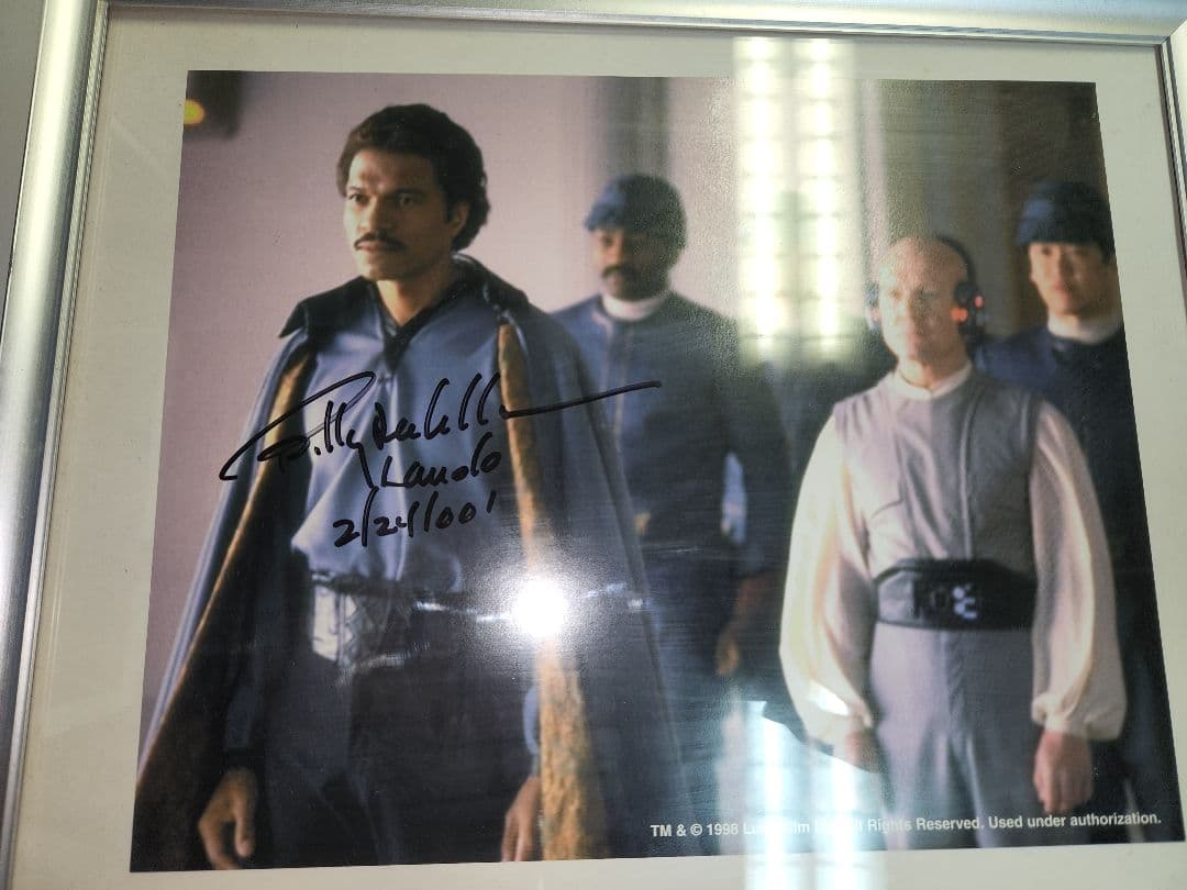 スターウォーズ ランド・カルリジア役 ビリー・ディー・ウィリアムズ氏