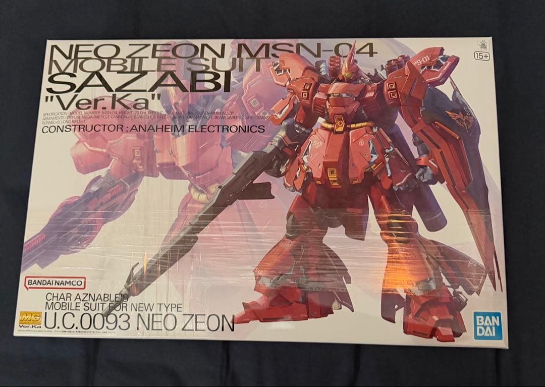 MG 1/100 MSN-04 サザビーVer.ka - メルカリ