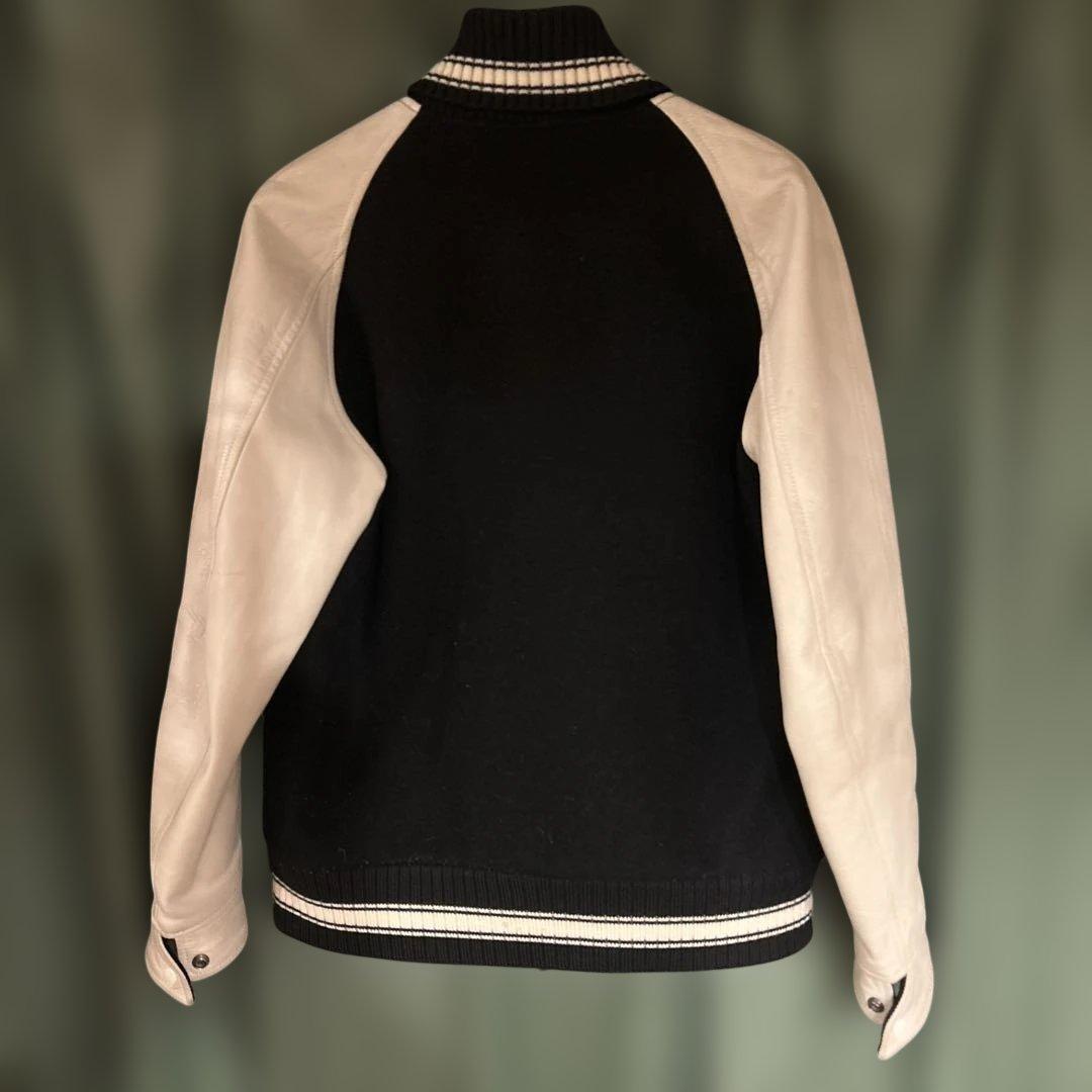 物*り様 Cootie スタジャン L 黒・白 アメカジ・バイカー