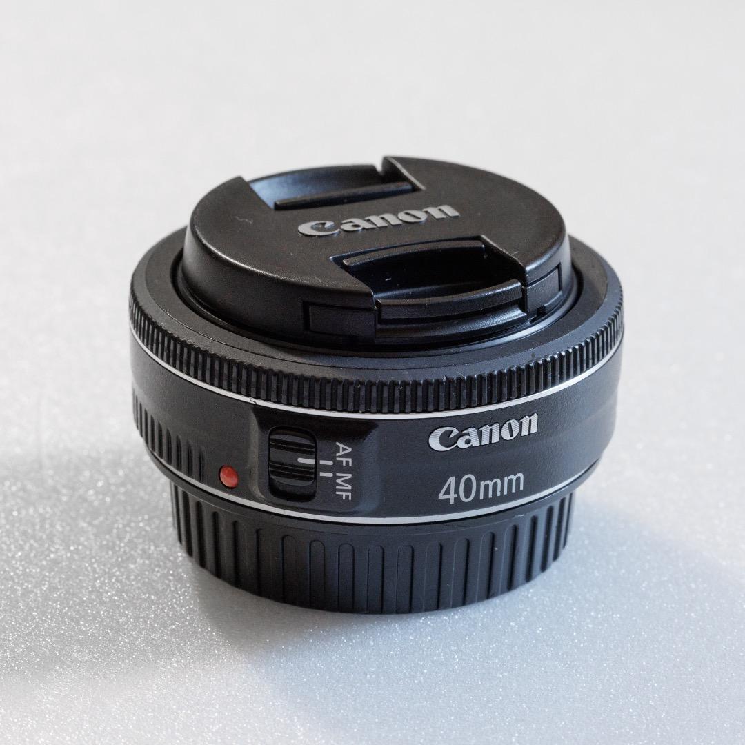 CANON EF40mm F2.8 STM 単焦点レンズ カメラレンズ EF40mm F2.8 STM ブラック [キヤノンEF /単焦点レンズ