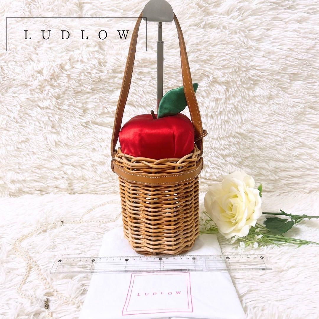 即日発送 極美品 LUDLOW ラドロー りんご かごバッグ バケツ バケット