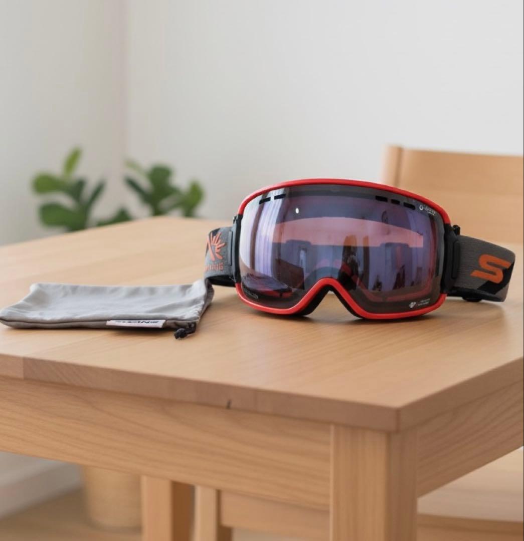 【美品】SWANS ゴーグル PREMIUM ANTI-FOG SWANS（スワンズ） PREMIUM ANTI-FOG クッション付きミラーゴーグル