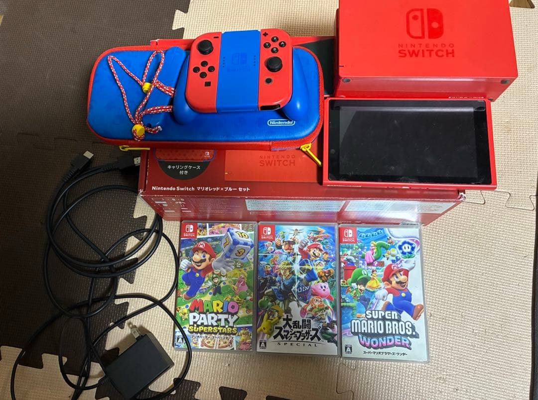 Nintendo Switch 本体 ゲームソフト3本付き Nintendo Switch ゲームソフト3本セット nintendo switch とソフト3つ