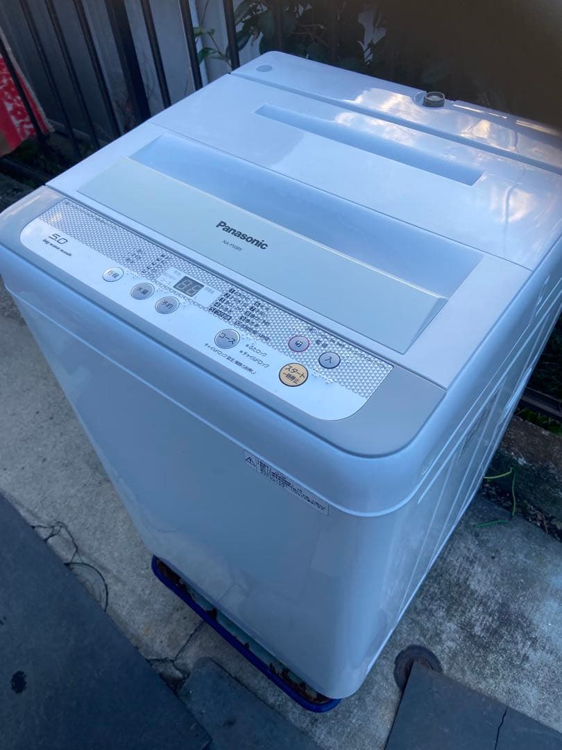 P376 Panasonic 全自動洗濯機 5.0kg ホワイト