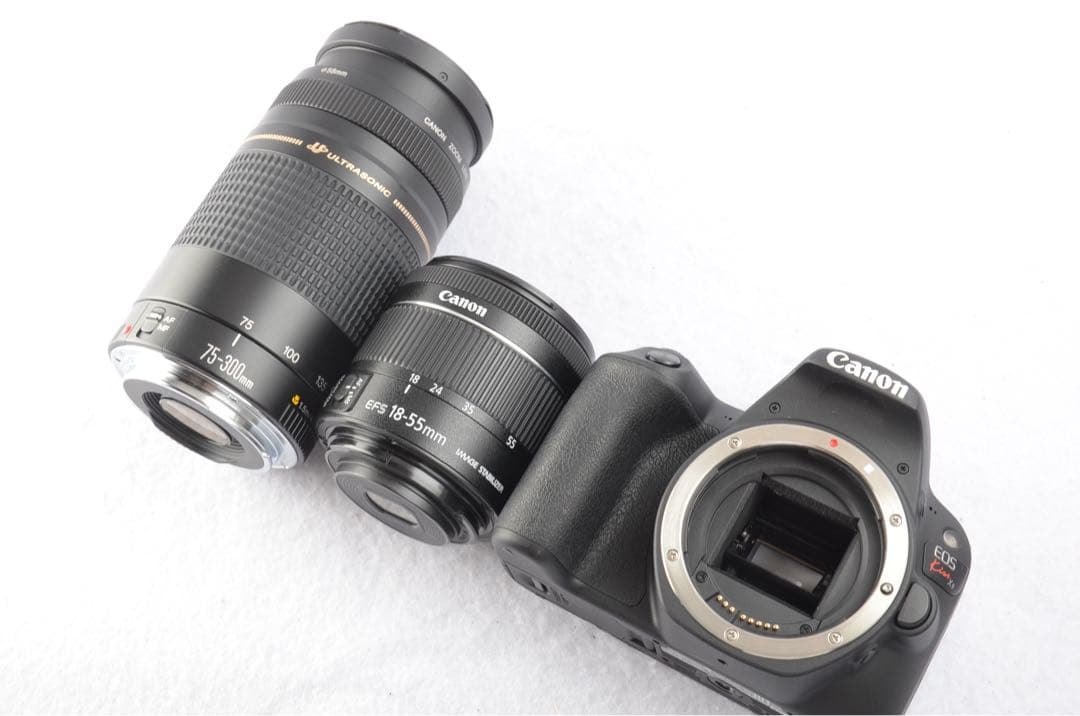 Canon EOS Kiss X9 ダブルレンズセット 《元箱付》
