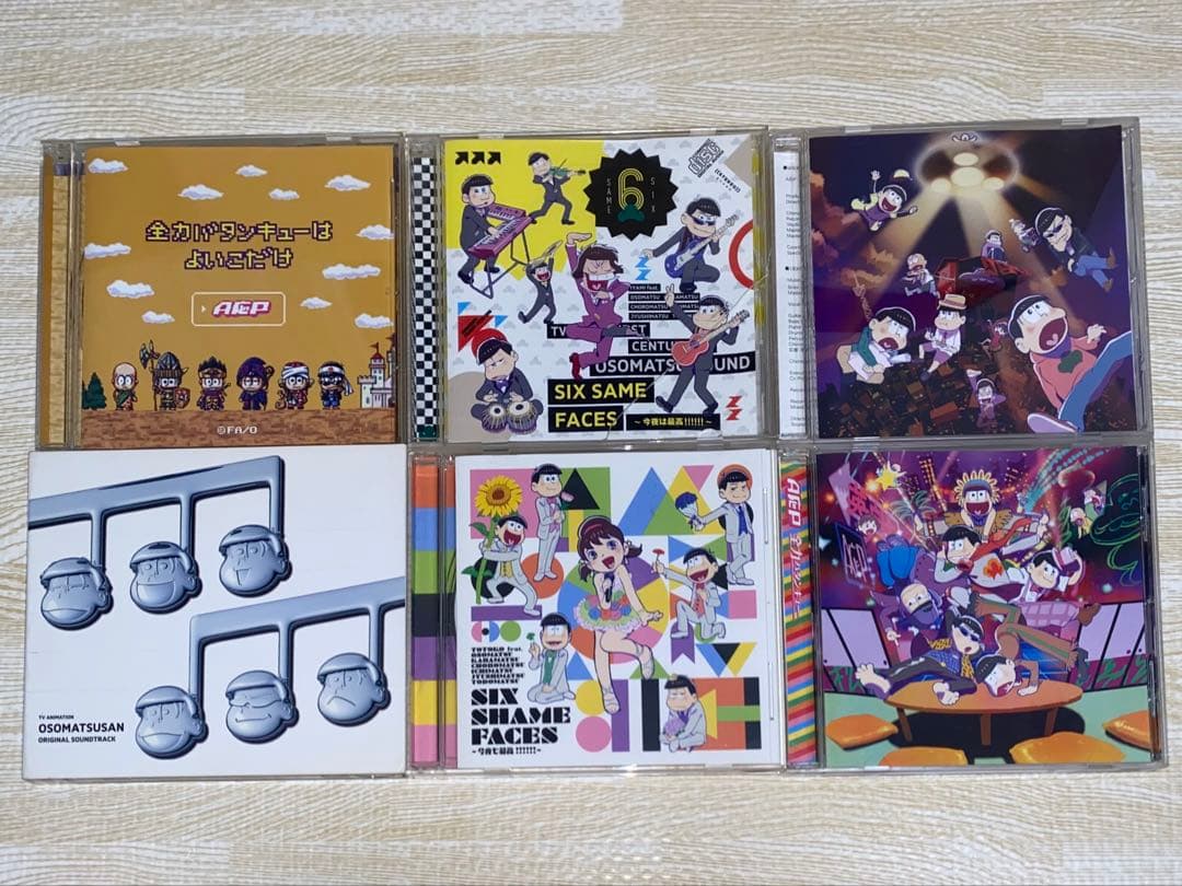 おそ松さん CD 6枚セット 1期 OP ED サントラ - メルカリ