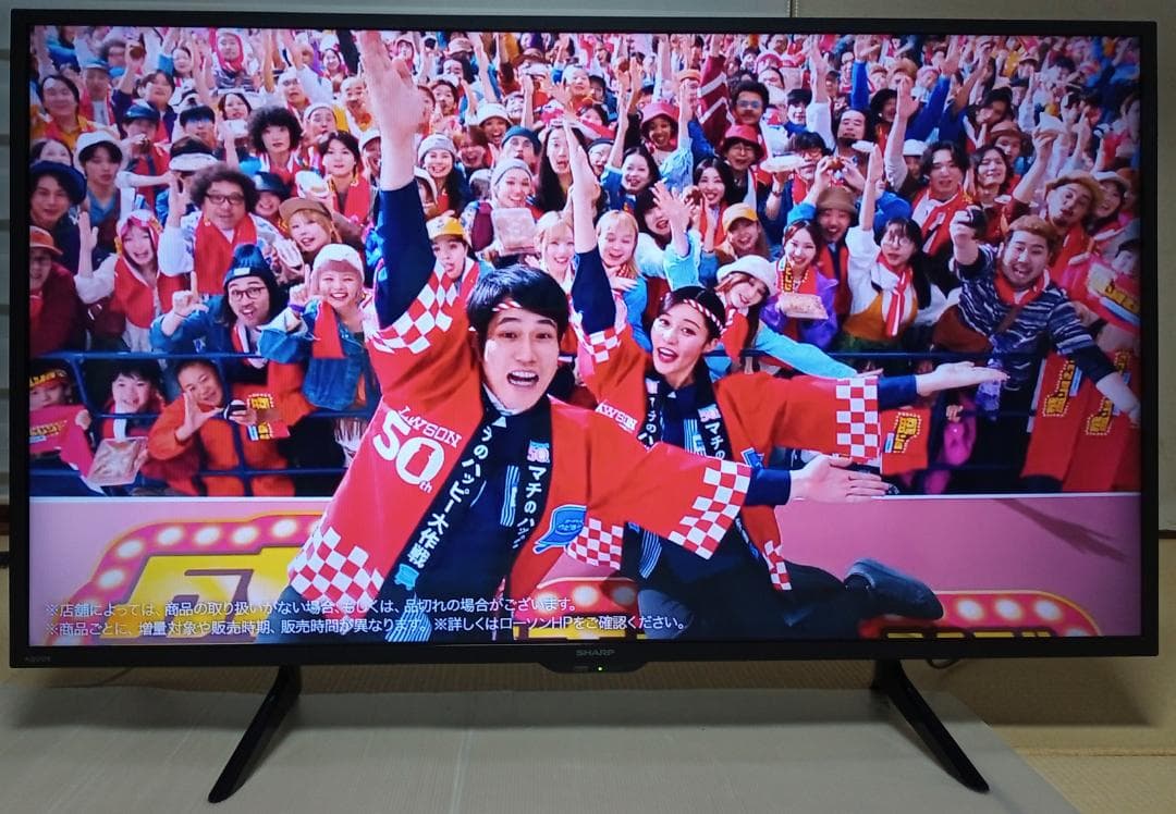 2021年42型シャープTVーFire Stick TVと分波器付アンテナ