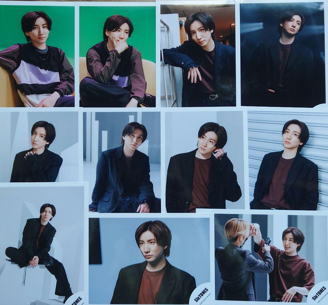 SixTONES 京本大我 公式写真41 CREAK オフショット コンプリート