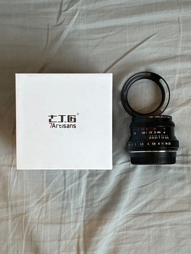 極美品 Xマウント 7Artisans 35mm F1.2 Mark II FX 極美品 Xマウント 7Artisans 35mm F1.2 Mark II FX 七工匠 7Artisans