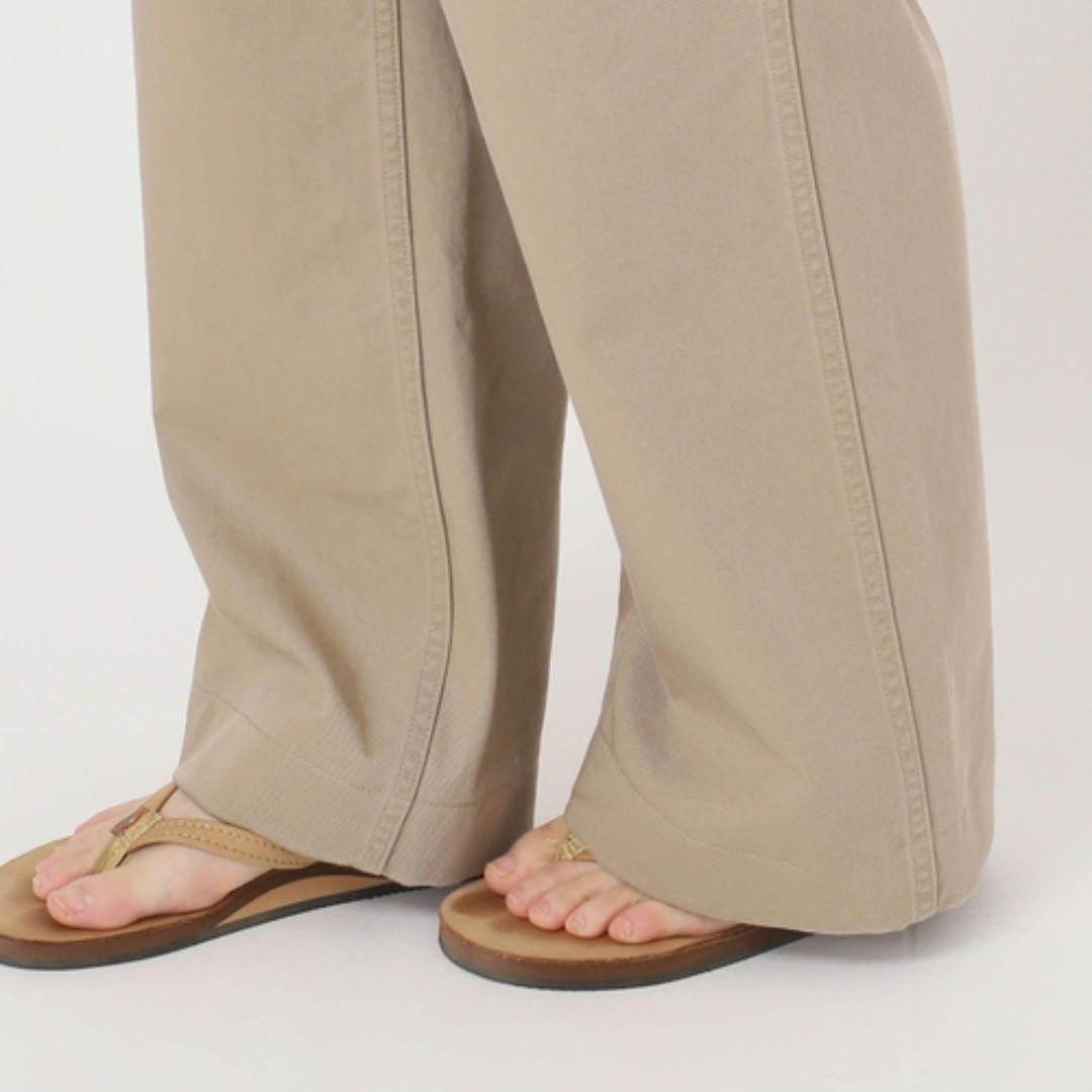 《FRAMeWORK》 OVER SIZED CHINO パンツ ベージュ 38