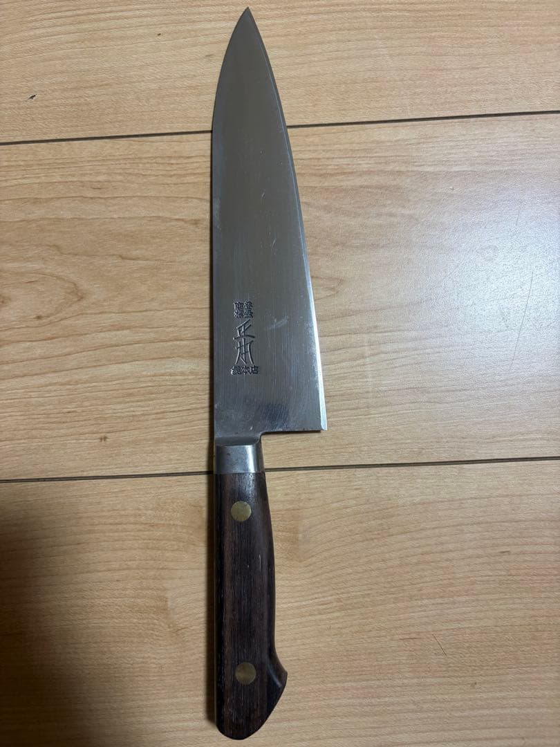 正本 牛刀200mm SUNCRAFT 仙藏SENZO VG-10大馬士革劍型牛刀200mm BD - 09