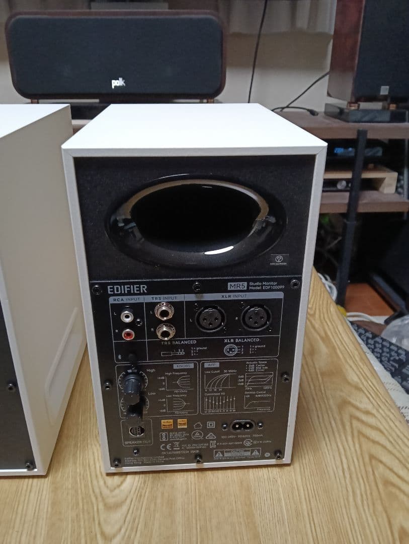 新品同様 EDIFIER AR5 ホワイト スピーカー AR5 スピーカー EDIFIER