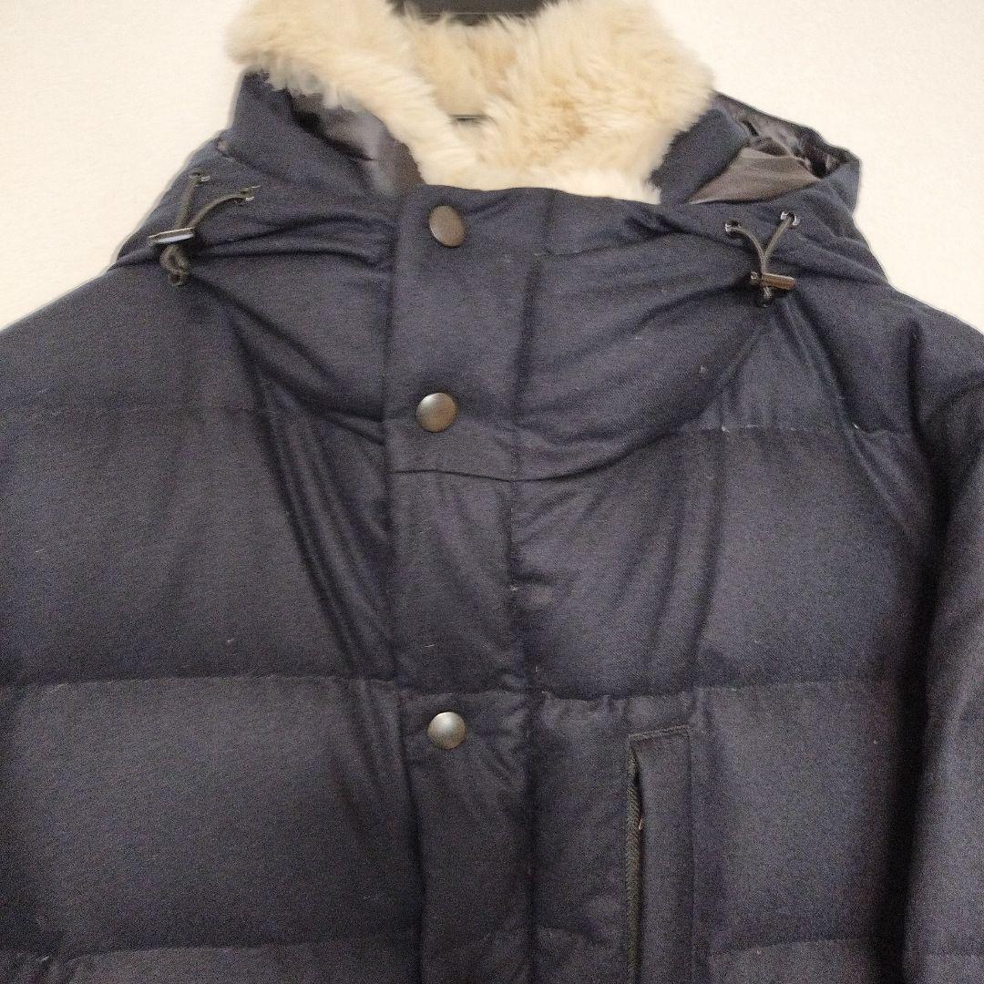 ひろけい10様専用 Super120'sウールフランネル ダウンコート - メルカリ