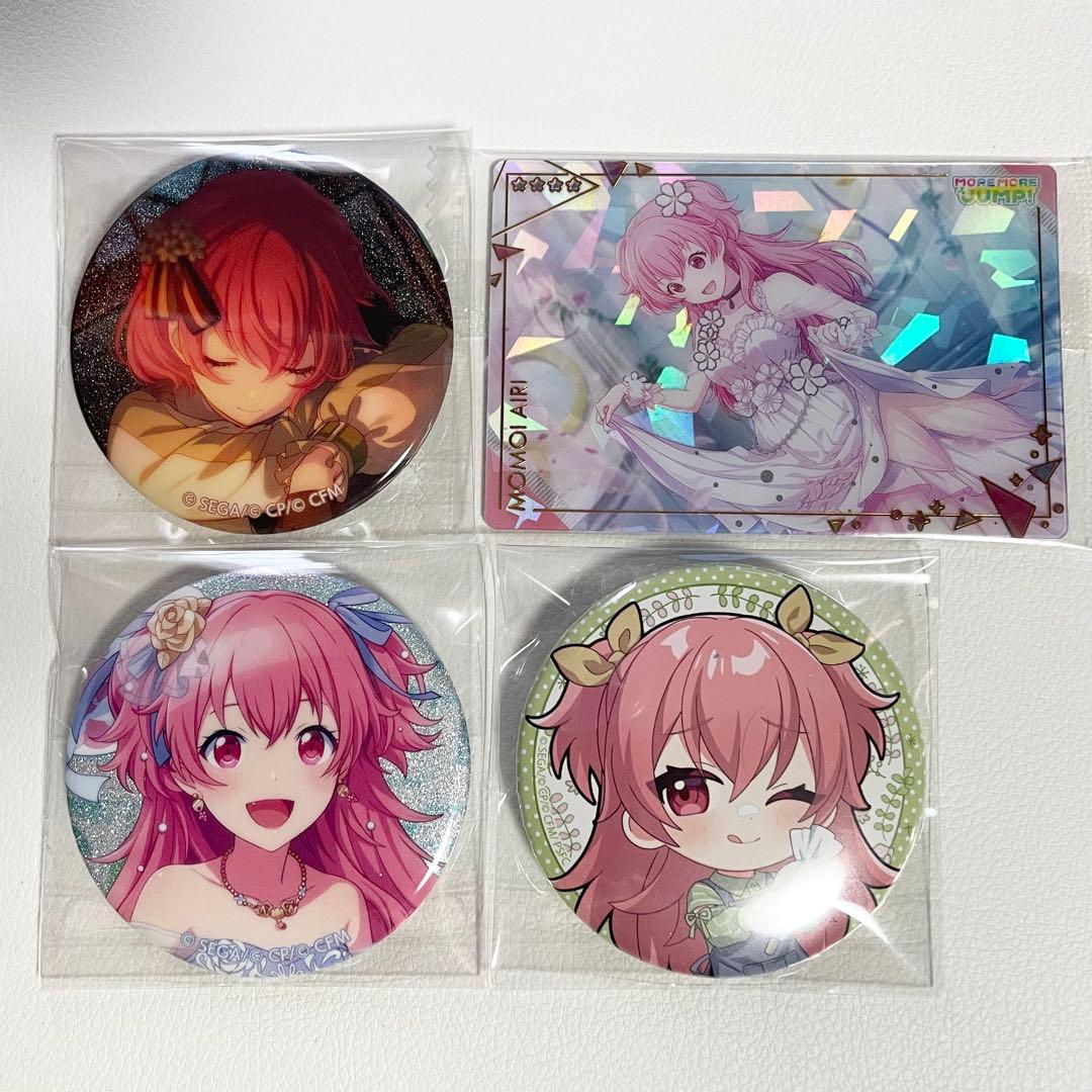 プロセカ 桃井愛莉 缶バッジ はぐ ジュンブラ コラボカフェ ウエハース