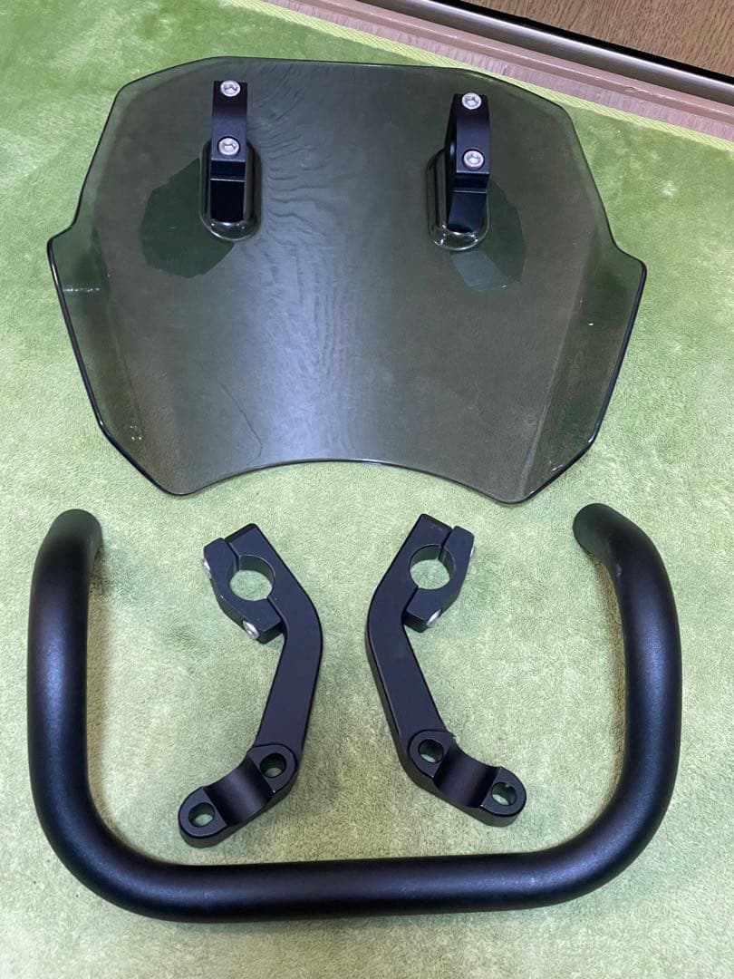 ZETA ジータ ショートシールド スモーク セロー - パーツ快適