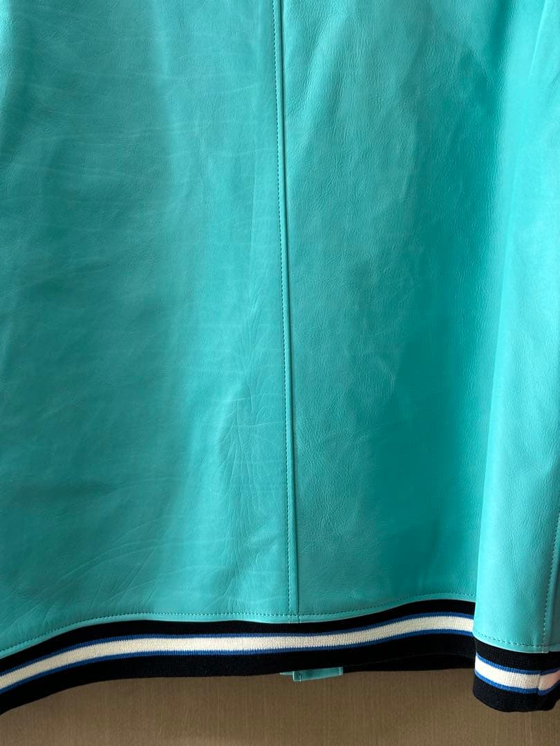 美品】N.HOOLYWOOD マルチカラー レザースタジャン - メルカリ