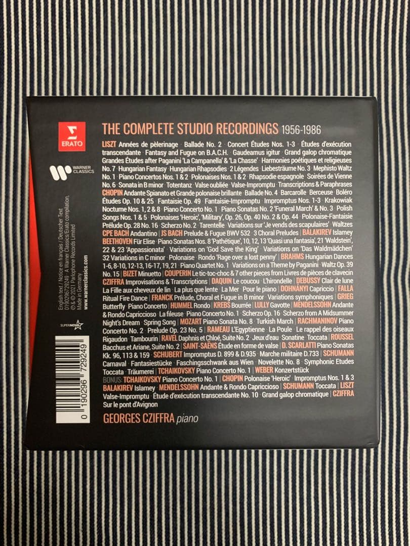 美品】ジョルジュ・シフラ／スタジオ録音全集 1956-1986（41CD
