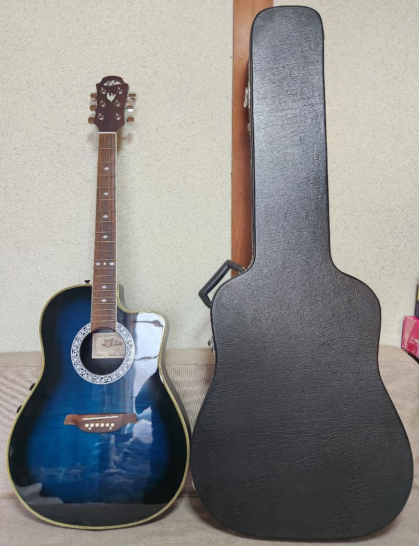 Aria アコースティックギター エレアコ AMB-35 BLS ハードケース 中古】ARIA AMB-35 BLS エレアコ - 神奈川県の中古楽器店 パプリカ