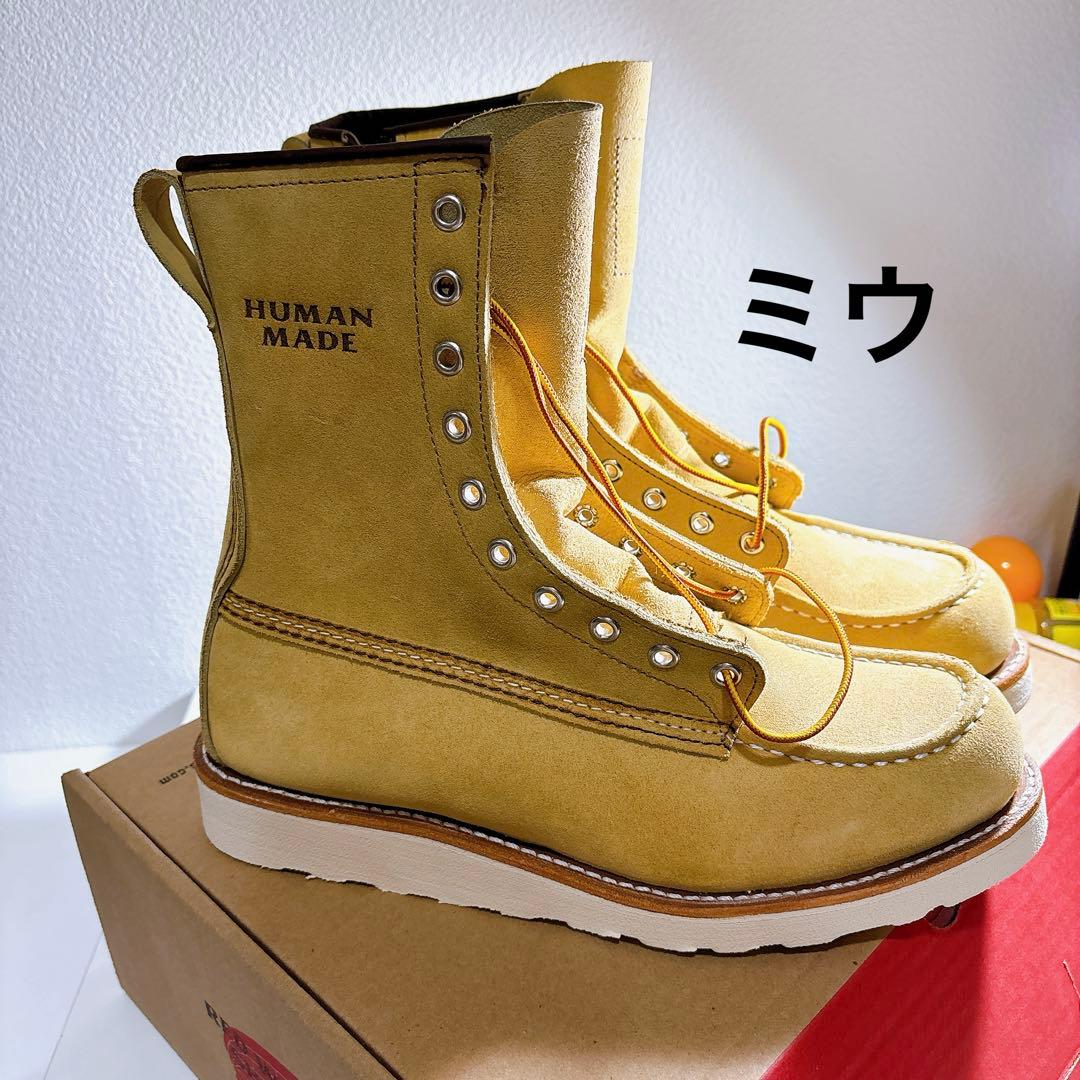 靴 HUMAN MADE x RED WING 8inch Moc 26.5cm