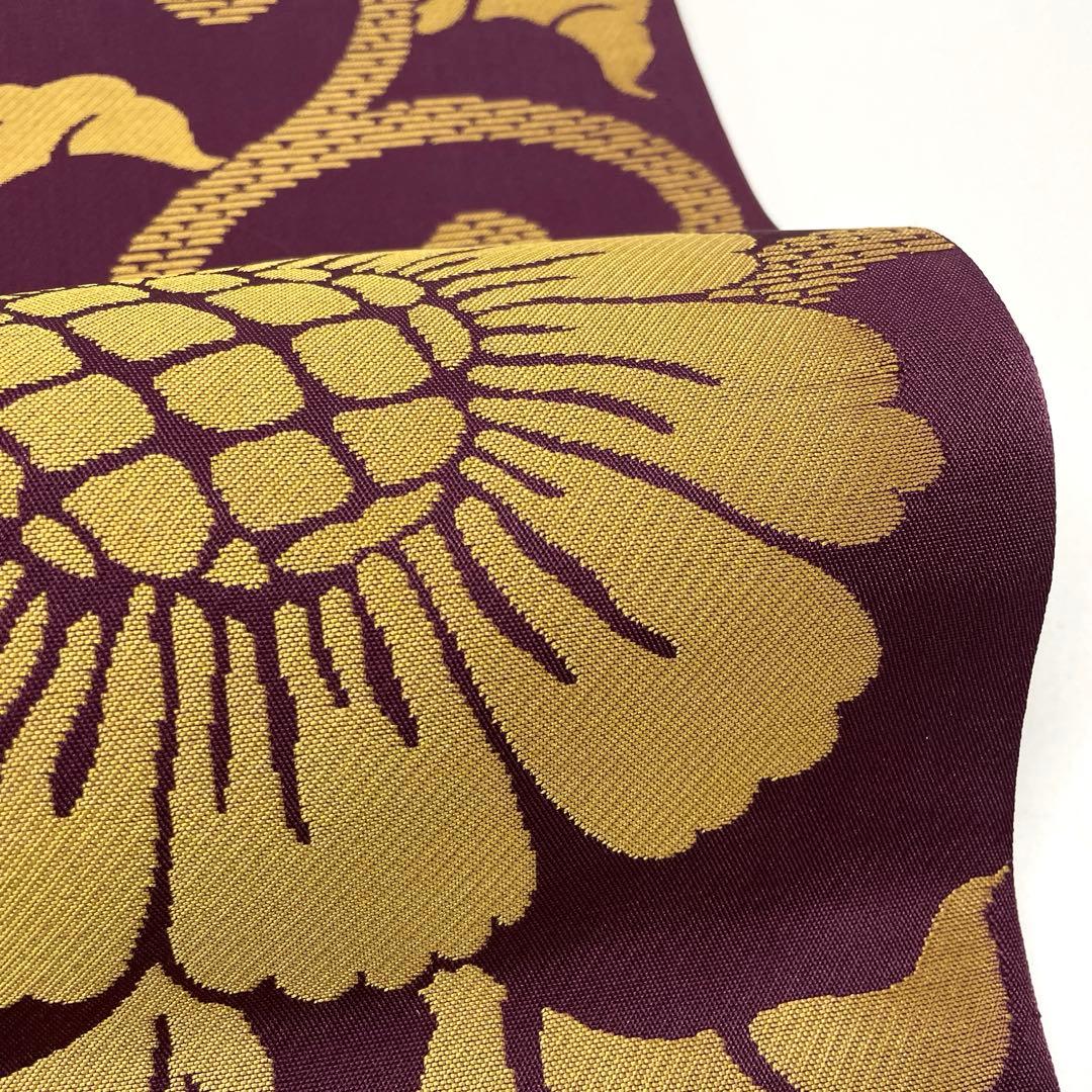 A1838 ○高級 正絹 六通 京袋帯 袋名古屋帯 - メルカリ