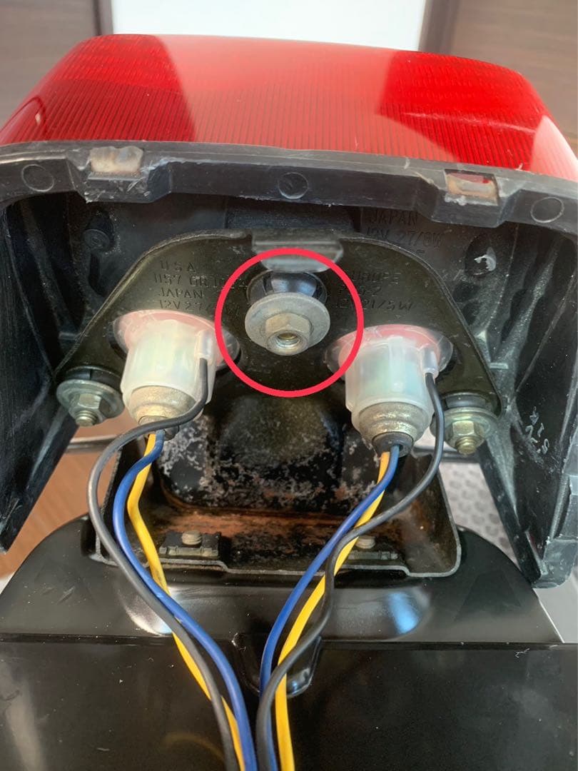 XJ400 純正リアフェンダー テールランプ インナーフェンダーセット