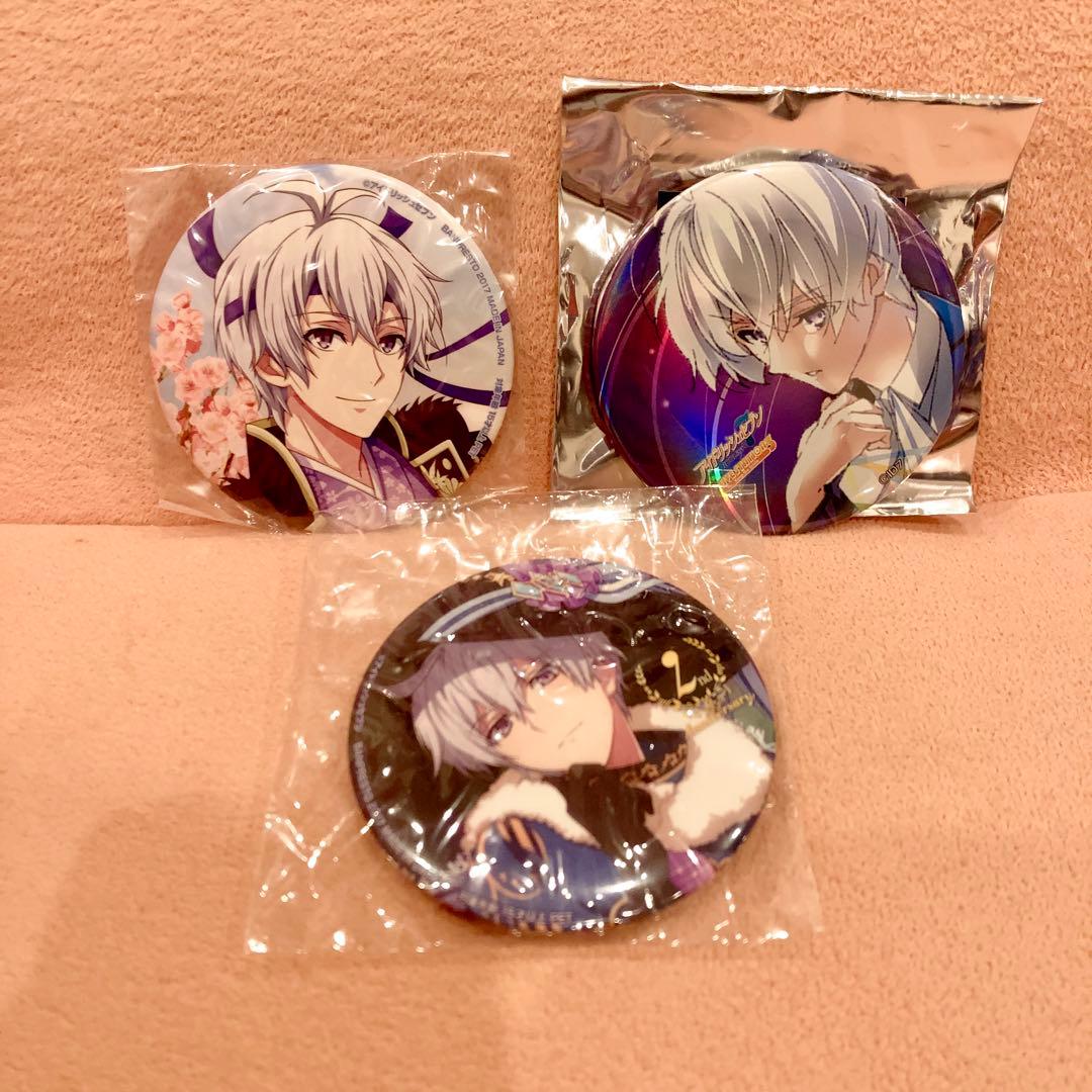 アイドリッシュセブン 逢坂壮五 缶バッジ 3つセット - メルカリ