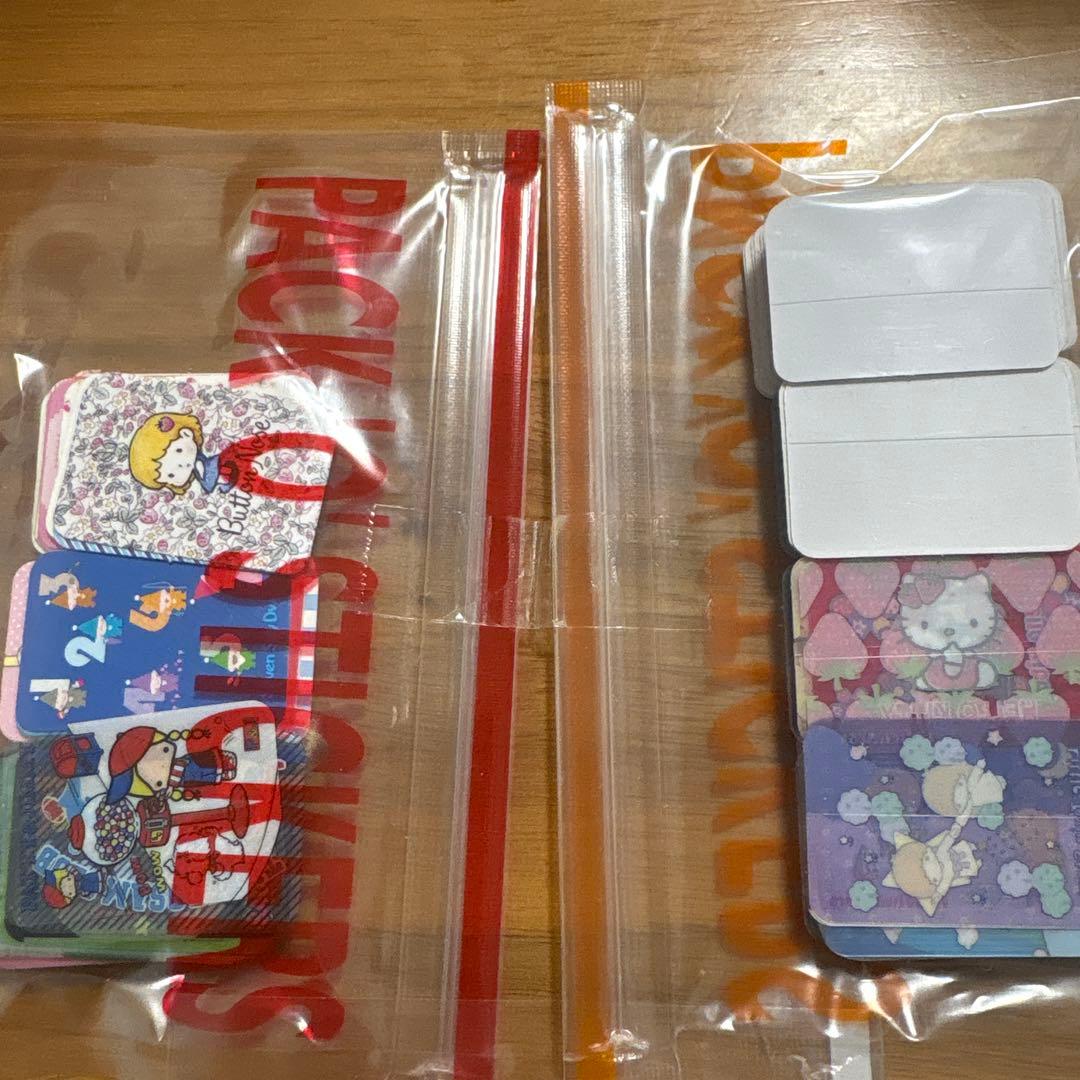 平成女児 平成レトロ サンリオ シールパック 平成レトロ サンリオ