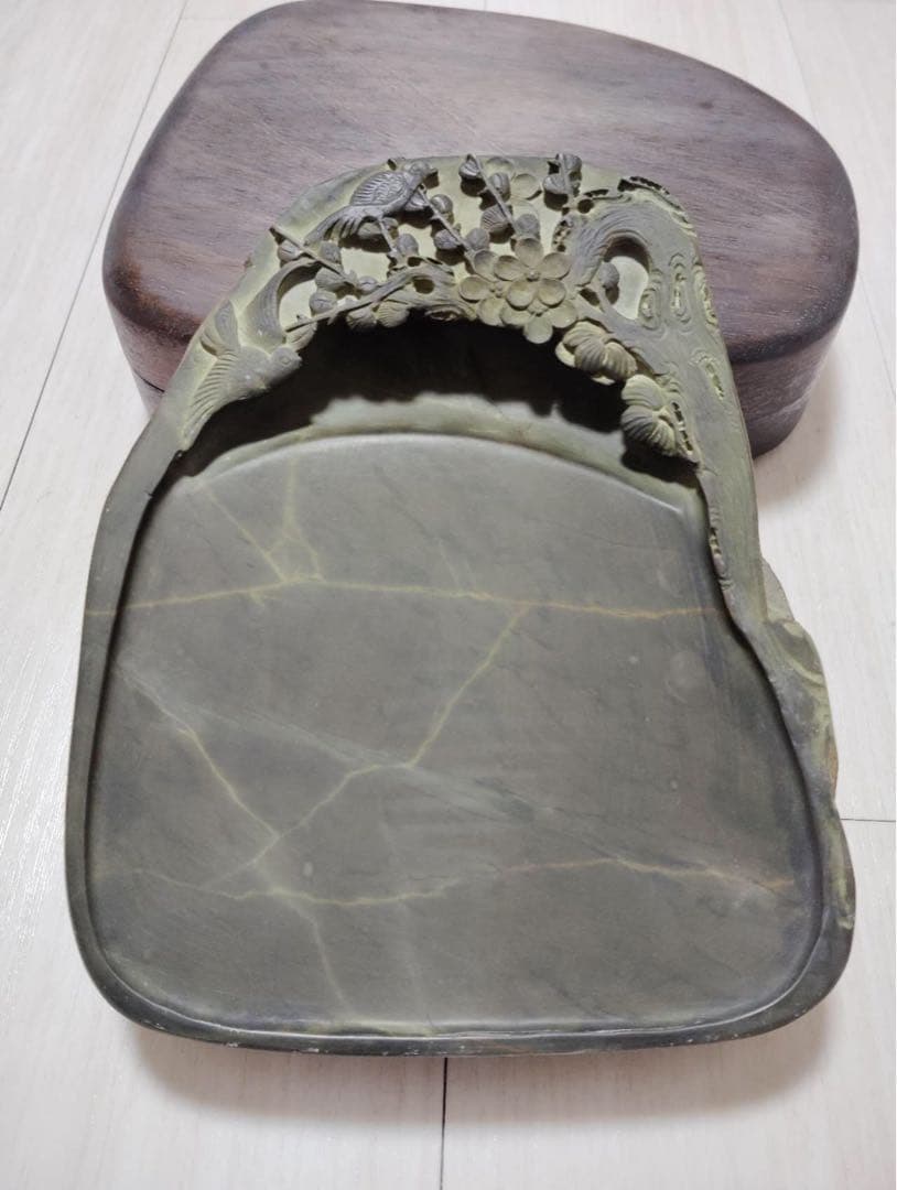 硯【端渓硯　青花・蕉葉白・火捺・金綫など】◆ 8.5吋◆上質箱◆旧老坑水巌坑美石 2026年最新】老坑水巌の人気アイテム - メルカリ