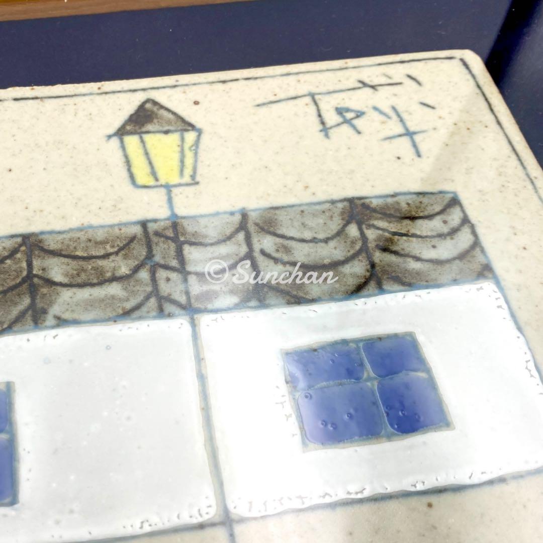 アンティークタイルアート 木製額装品 ヴィンテージ ヨーロッパの通販