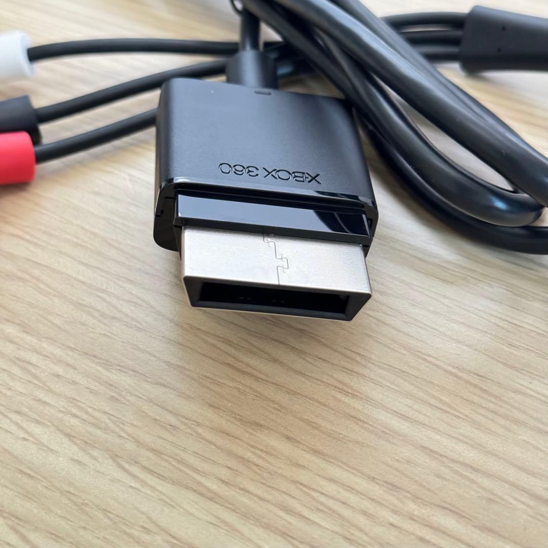 XBOX360 純正コンポジットAVケーブル 未使用 - メルカリ
