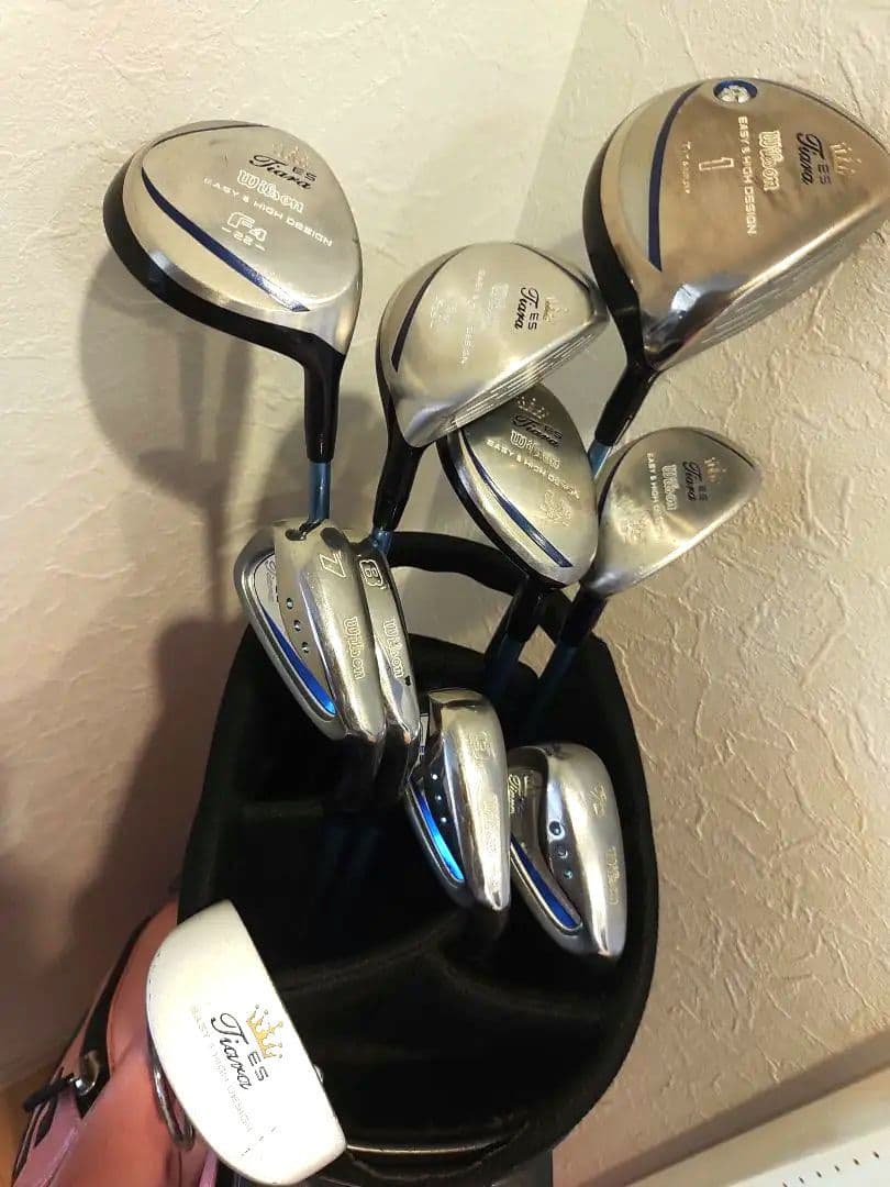 wilson tiara ES レディースゴルフクラブ 10本 - メルカリ