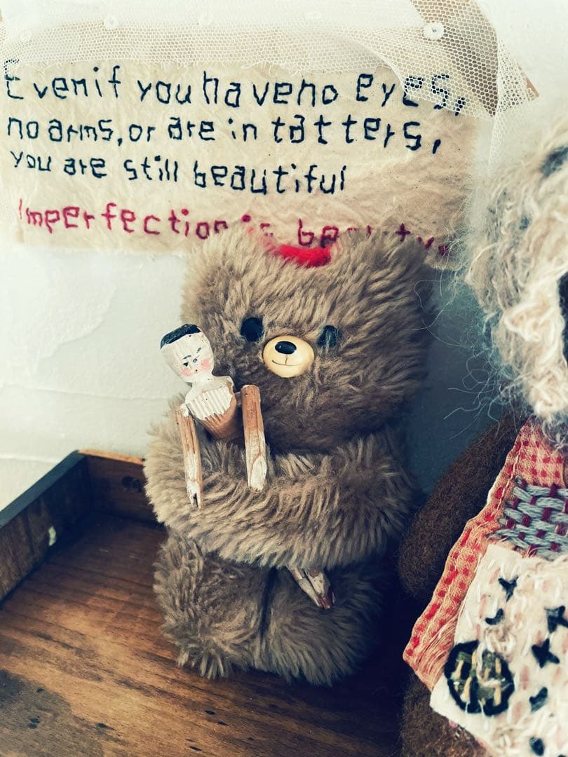 ヴィンテージ DDRベア アンティークベア ドイツ - メルカリ