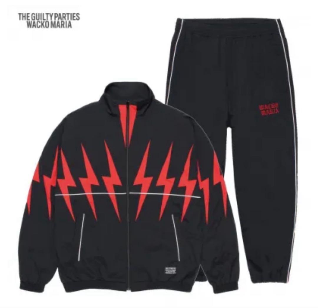 NYLON TRACK JACKET PANTS(TYPE-1) セットアップ BASICKS - 【ラスト1点】【限定】BASICKS X UMBRO NYLON TRACK JACKET