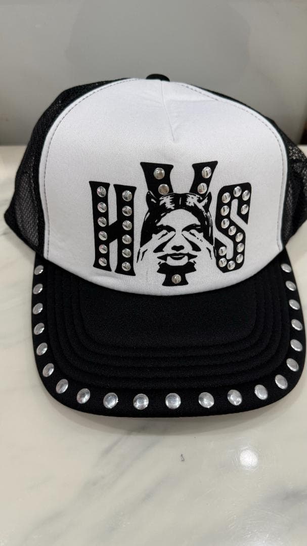 【新品未使用】ヒステリックグラマー　スタッズメッシュキャップ -214