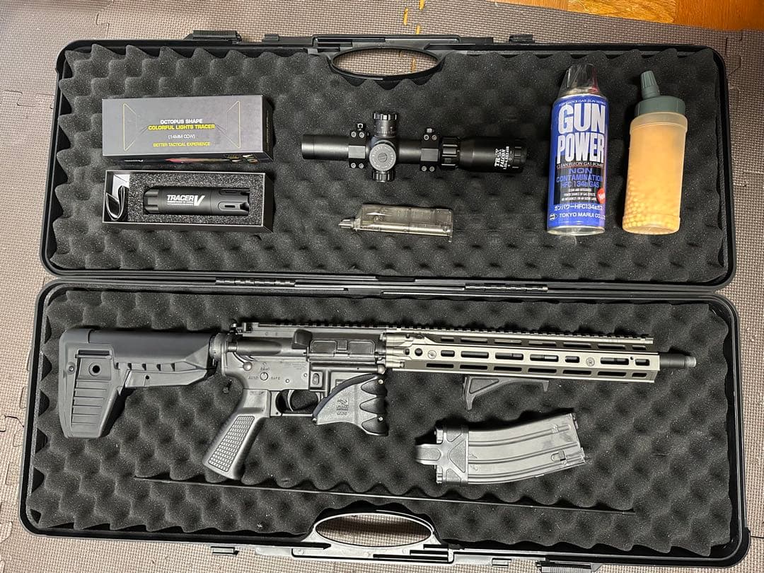 東京マルイ M4A1 MWS ガスブローバック カスタム付 属品多数 TOKYO MARUI（東京マルイ） 【東京マルイ】M4A1 MWS【ガスブローバック