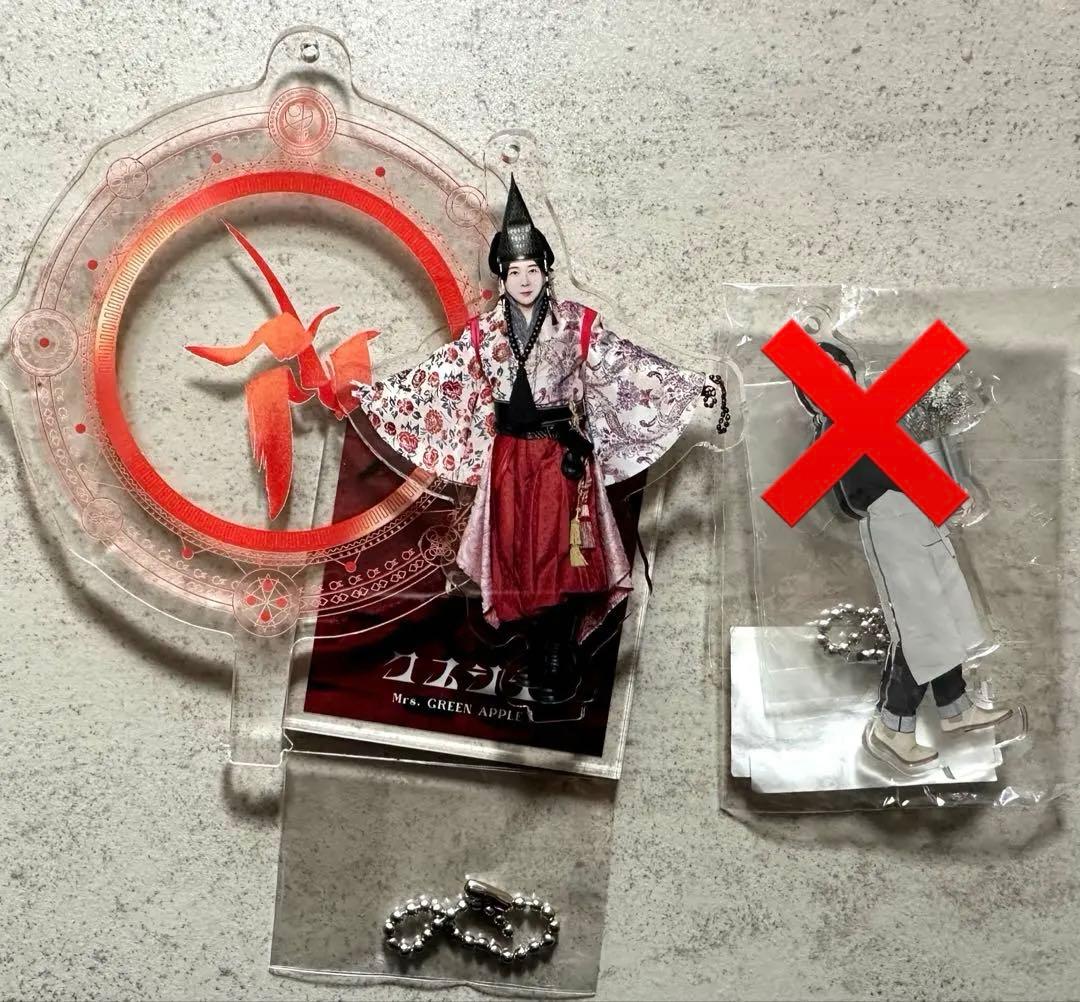 Mrs. GREEN APPLE クスシキ 大森元貴 アクスタ ライラック - メルカリ