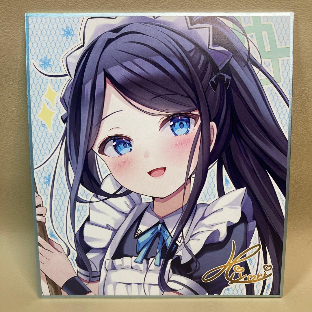 ブルーアーカイブ 天童アリス 色紙 ブルアカ アリス ミニ色紙 メイド