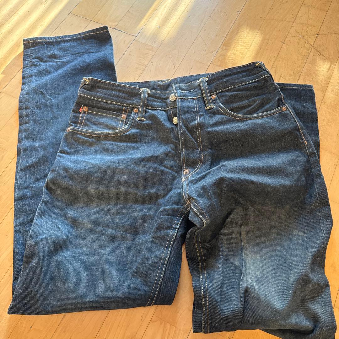 EVISU カスタムメイド ダークデニム 29x34 - メルカリ