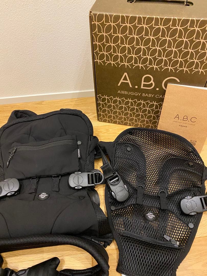 《美品》AIR BUGGY BABY CARRIER エアバギー抱っこ紐