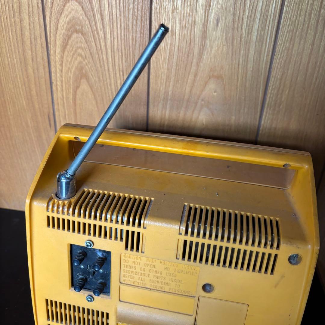 National ナショナル TR-710A トランジスタテレビ 昭和レトロ - メルカリ