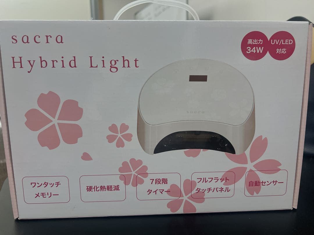 新品未使用！UV/LEDジェルネイルランプ　日本製 楽天市場】【2025年最新版】【AI自動センサー搭載！】ジェルネイル
