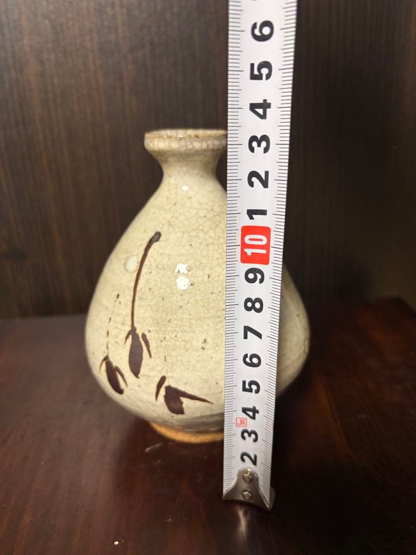 西岡小十 絵粉引 えこひき 徳利 - メルカリ