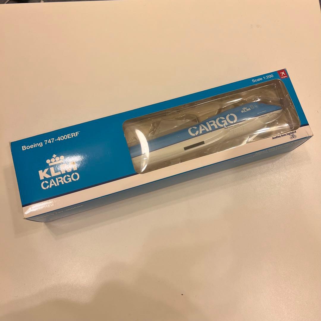 KLM CARGO 747-400ERF 模型 1/200 hogan製 - メルカリ